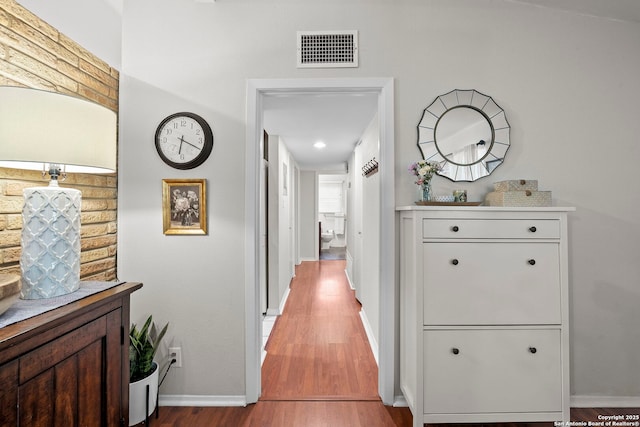 2827 Bent Bow, San Antonio, TX 78209 - corridor featuring wood finished floors and baseboards