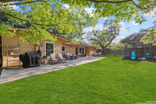 2827 Bent Bow, San Antonio, TX 78209 - back of house with a patio area