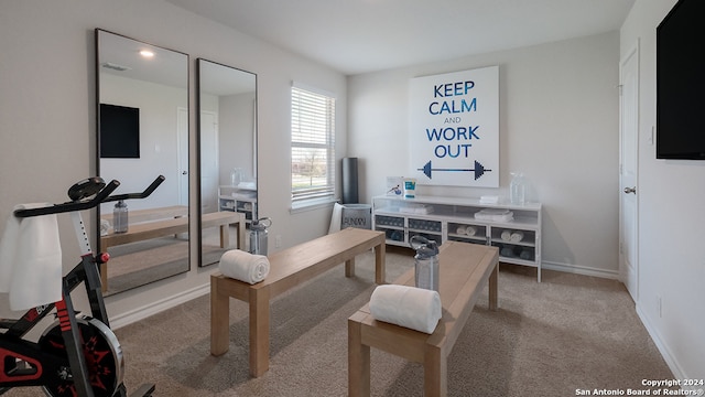 14607 Clay Ridge Run, San Antonio, TX 78253 - office featuring carpet flooring and baseboards