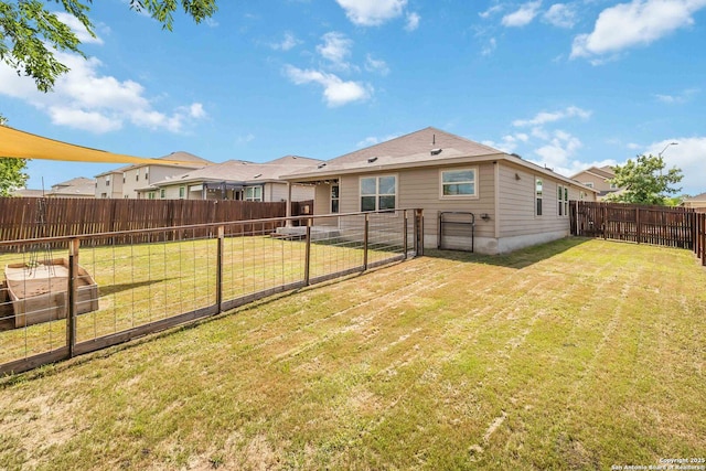 view of rear view of property
