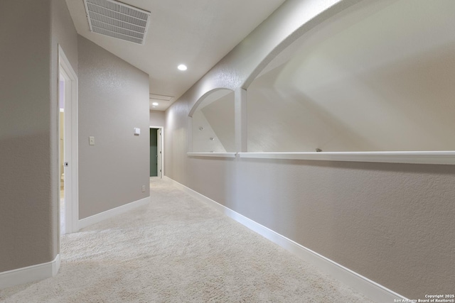 212 Leather Leaf, Boerne, TX 78006 - hallway featuring carpet and baseboards
