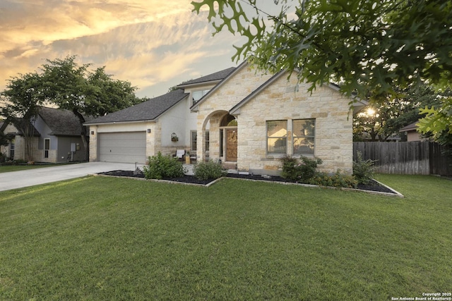 212 Leather Leaf, Boerne, TX 78006 - french provincial home with stone siding, driveway, and an attached garage