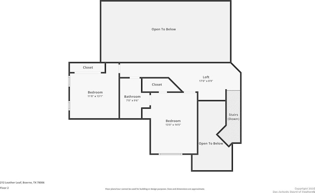 212 Leather Leaf, Boerne, TX 78006 - floor plan / room layout