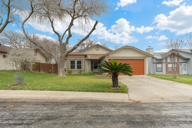 718 Cypressgreen, San Antonio, TX 78245 - view of front of property with a garage and concrete driveway