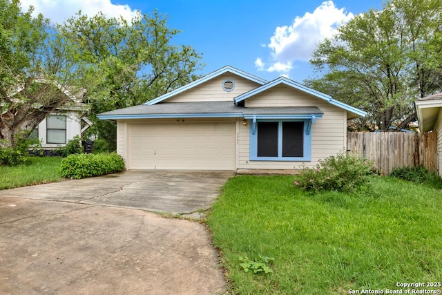 3807 Pine Breeze, San Antonio, TX 78247 - view of front of house featuring driveway and a garage
