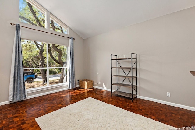 13018 Country Trl, San Antonio, TX 78216 - unfurnished bedroom with vaulted ceiling and baseboards