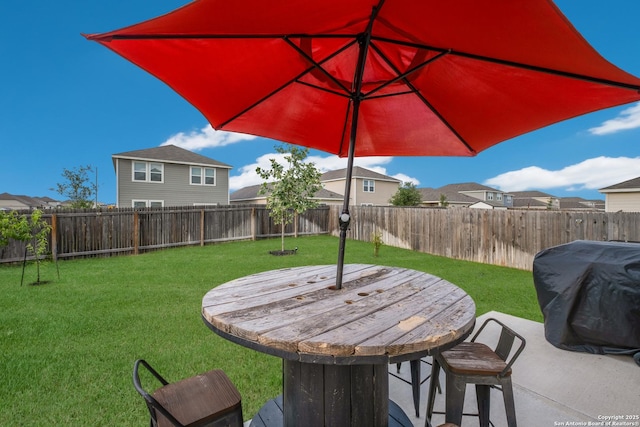 14383 Palm Rdg, San Antonio, TX 78253 - view of patio featuring grilling area