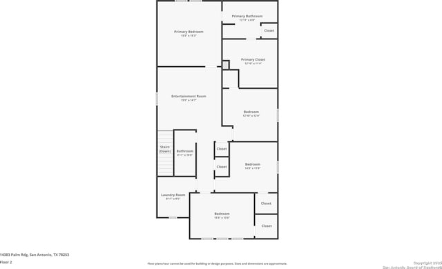 14383 Palm Rdg, San Antonio, TX 78253 - floor plan / room layout
