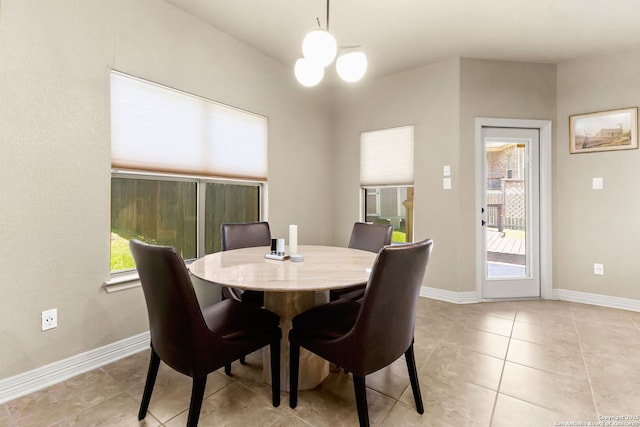 13706 Trailside, Live Oak, TX 78233 - dining space featuring light tile patterned floors and baseboards
