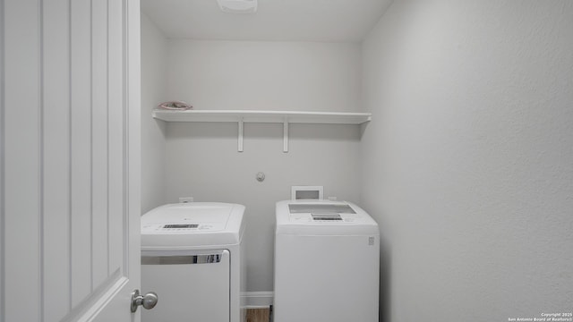 13154 Beals, San Antonio, TX 78253 - laundry area featuring washer and dryer