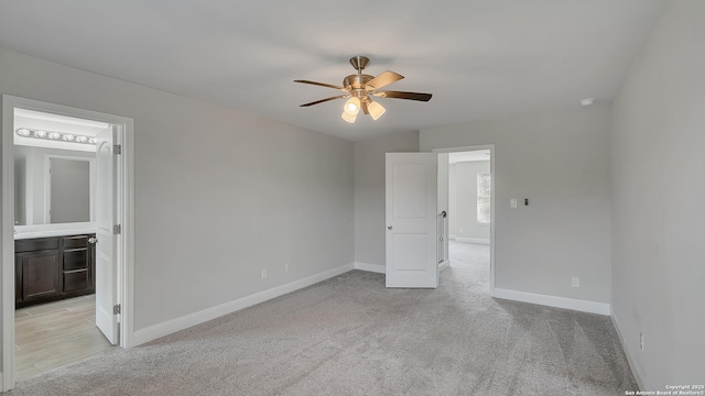 13154 Beals, San Antonio, TX 78253 - unfurnished room with ceiling fan, baseboards, and light carpet