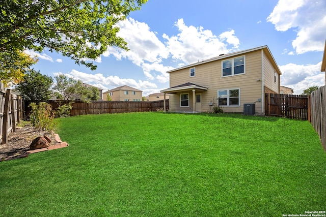 102 Ville Serene, San Antonio, TX 78253 - back of house featuring central air condition unit
