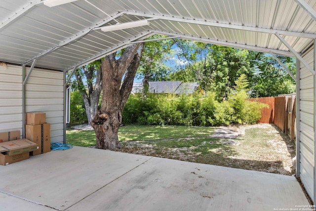 944 Fulton, San Antonio, TX 78201 - view of patio / terrace featuring fence