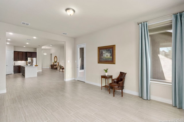 28114 Versant, Boerne, TX 78015 - sitting room with baseboards and recessed lighting