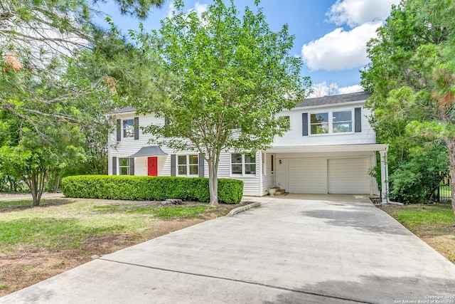 123 W Mandalay, San Antonio, TX 78212 - view of front of home with concrete driveway