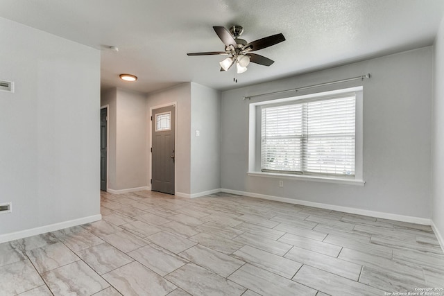 4439 Tropical Dr, San Antonio, TX 78218 - empty room with ceiling fan and baseboards