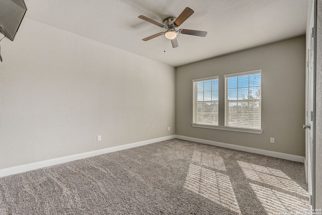 3419 Cherokee, San Antonio, TX 78253 - carpeted spare room with a ceiling fan and baseboards
