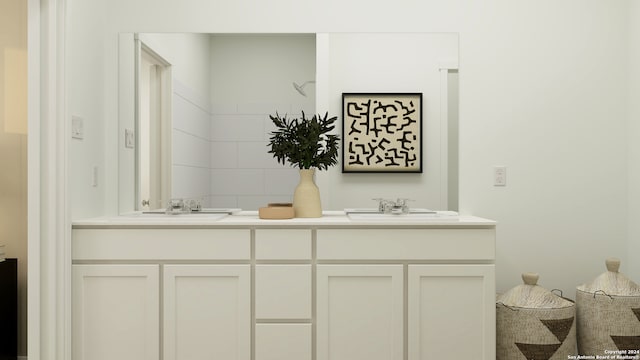 31951 Ambrose St, Bulverde, TX 78163 - bathroom featuring double vanity