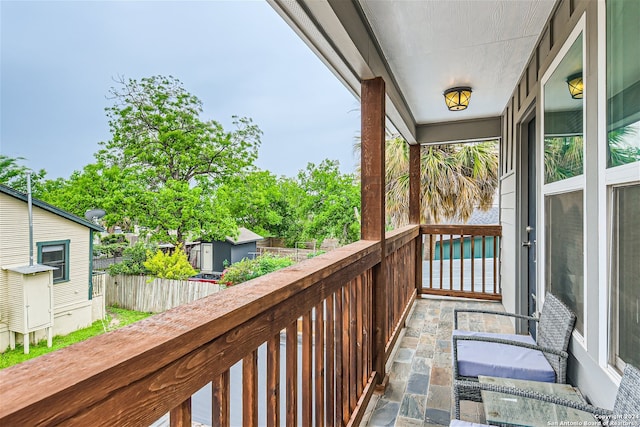 1130 Wyoming St Unit B, San Antonio, TX 78203 - view of balcony