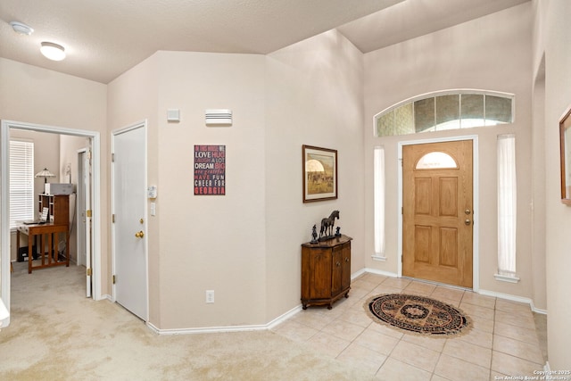 3136 San Miguel, New Braunfels, TX 78132 - foyer entrance featuring baseboards and light tile patterned floors