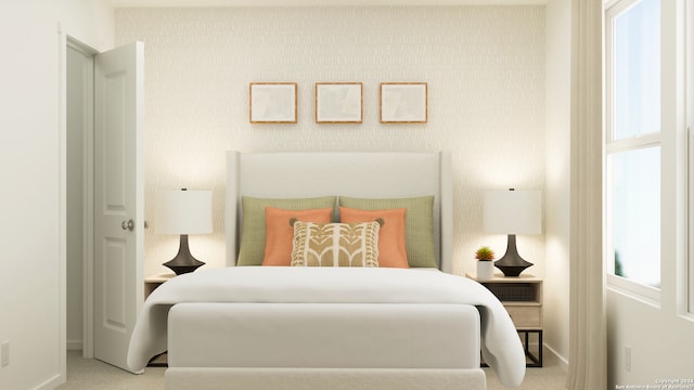 1054 Graham Bnd, San Antonio, TX 78221 - carpeted bedroom with baseboards and multiple windows