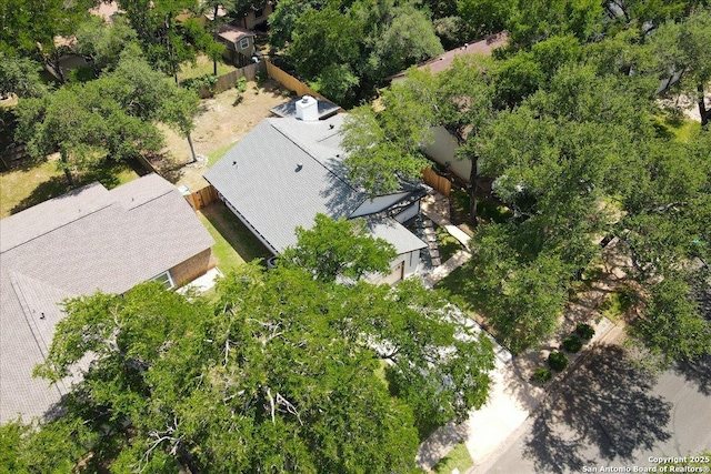view of subject property