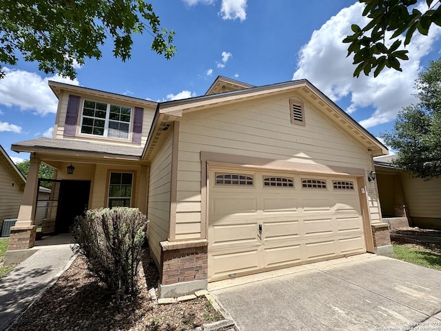 2211 Mission Verde, San Antonio, TX 78223 - view of front of property featuring concrete driveway and a garage