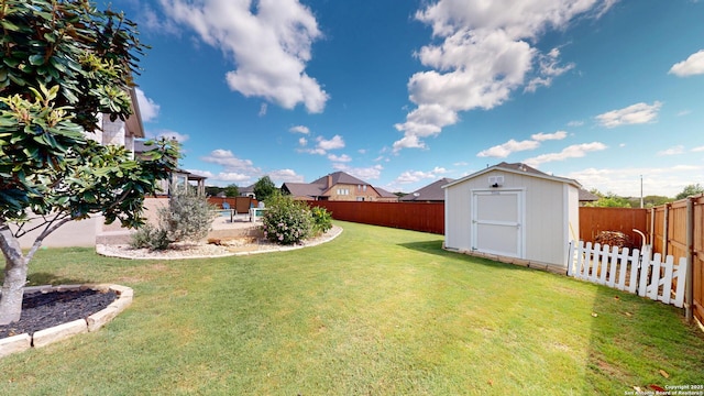2542 Varrelmann, New Braunfels, TX 78132 - view of yard featuring a storage shed, an outbuilding, and a patio