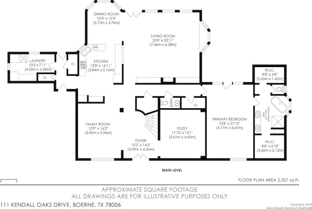 111 Kendall Oaks, Boerne, TX 78006 - property floor plan