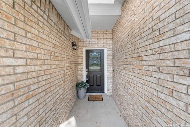 11302 Cedar Park, San Antonio, TX 78249 - view of exterior entry with brick siding