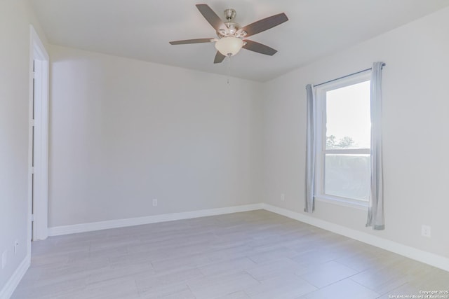 4862 Blue Jasmin, San Antonio, TX 78245 - empty room with ceiling fan and baseboards