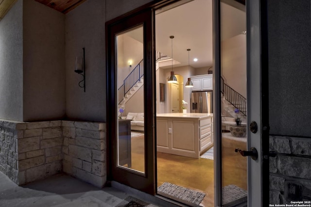 2191 Grandview Frst, Canyon Lake, TX 78133 - view of doorway to property