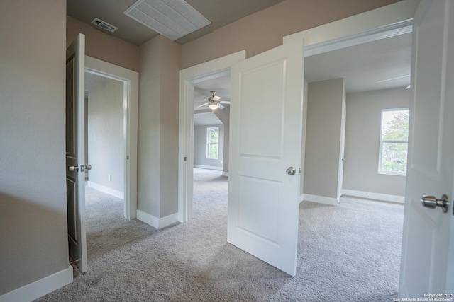 312 Avondale, San Antonio, TX 78223 - hall featuring carpet floors and baseboards