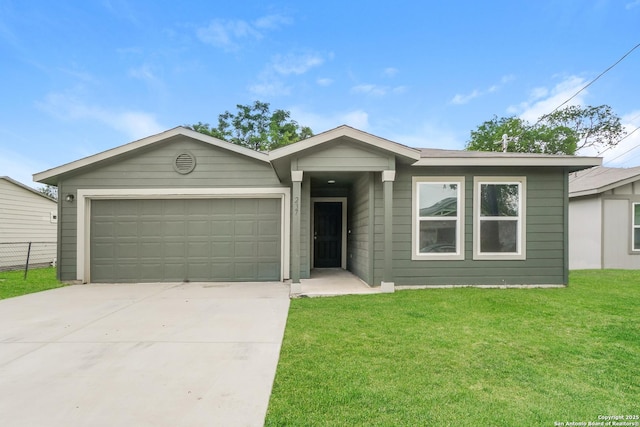 237 Corliss, San Antonio, TX 78220 - ranch-style house with a garage and driveway