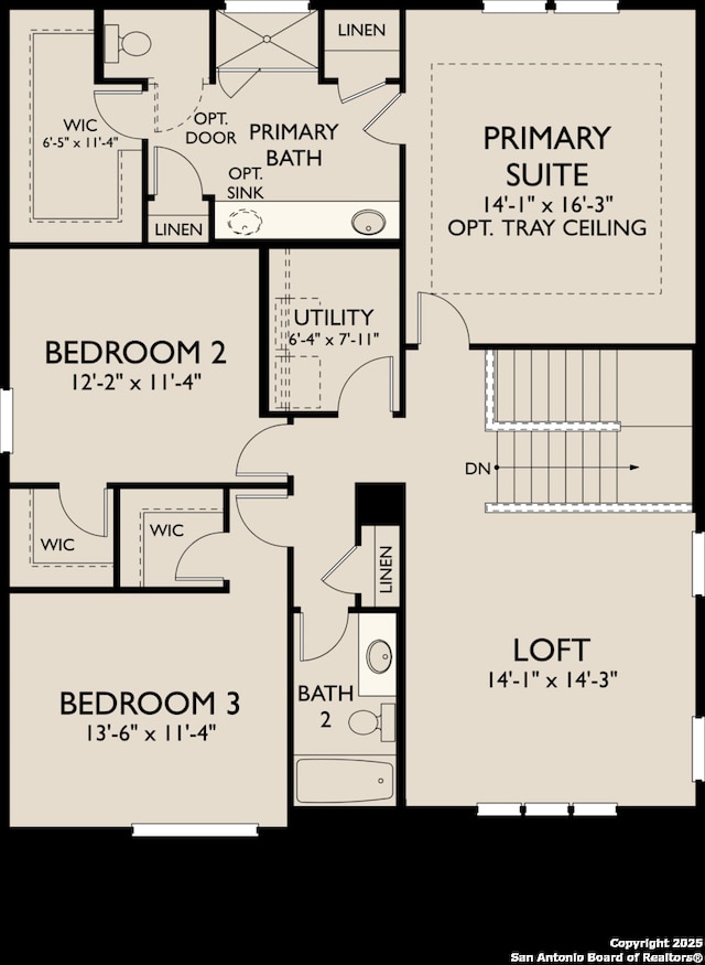 14724 Sycamore Xing, San Antonio, TX 78252 - home floor plan