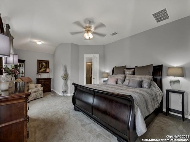 4047 Legend Mdws, New Braunfels, TX 78130 - bedroom with carpet floors, baseboards, and ceiling fan