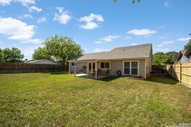 5902 Brambletree, San Antonio, TX 78247 - rear view of house with a patio