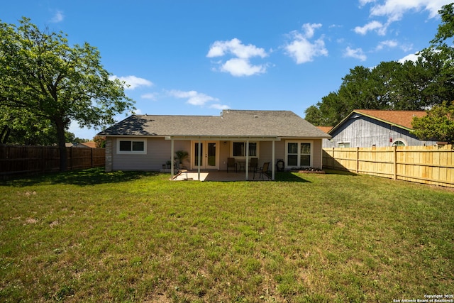 5902 Brambletree, San Antonio, TX 78247 - rear view of property featuring a patio and french doors