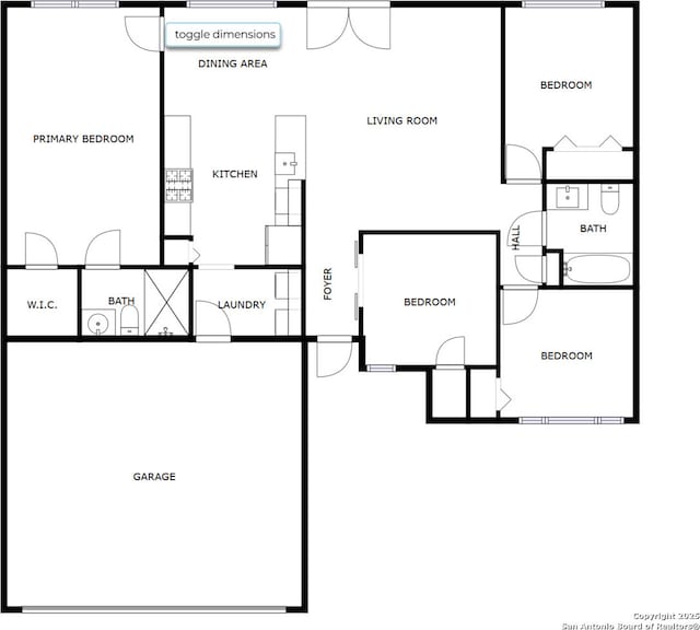 5902 Brambletree, San Antonio, TX 78247 - floor plan / room layout