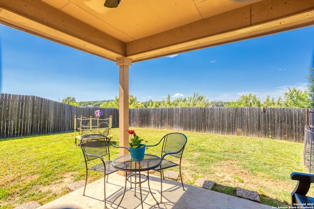 160 Jolie, Boerne, TX 78015 - view of patio