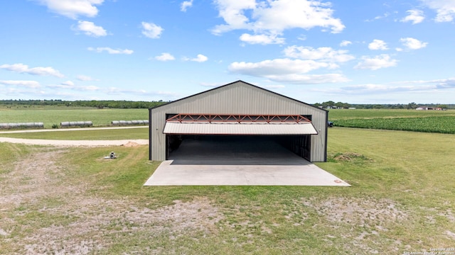 764 Zuehl Xing, La Vernia, TX 78121 - garage with a rural view