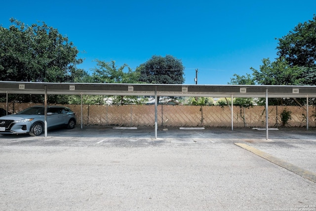 3243 Nacogdoches Rd Unit 501, San Antonio, TX 78217 - covered parking lot with fence