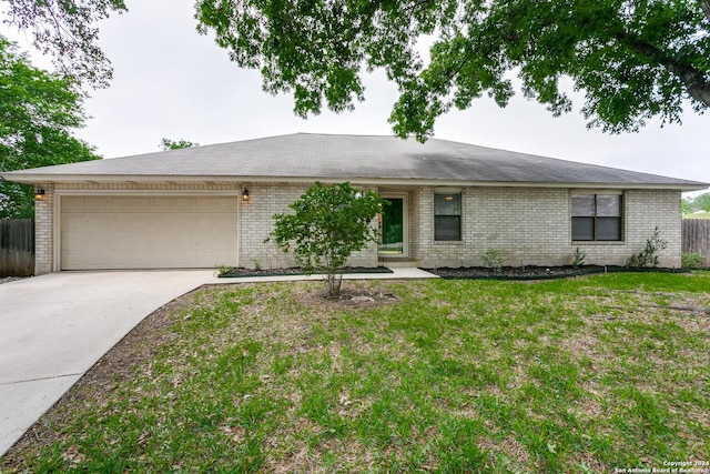 4231 Misty Glade, San Antonio, TX 78247 - single story home with brick siding, an attached garage, and driveway