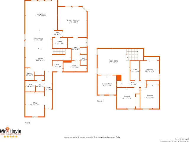 10227 Amaryllis, Boerne, TX 78006 - floor plan / room layout