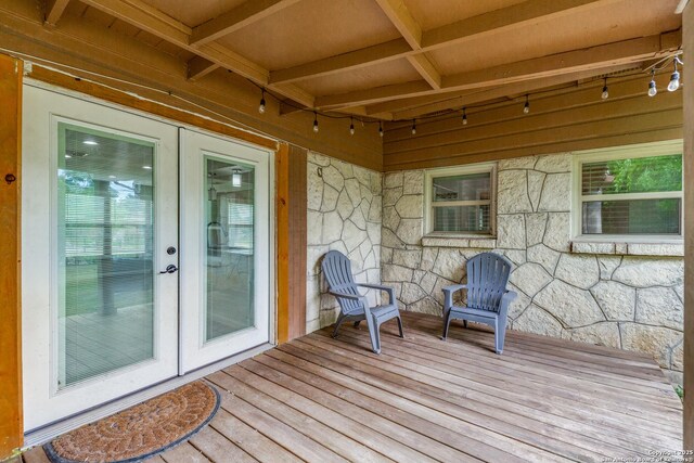466 Shannon Lee, San Antonio, TX 78216 - deck with french doors