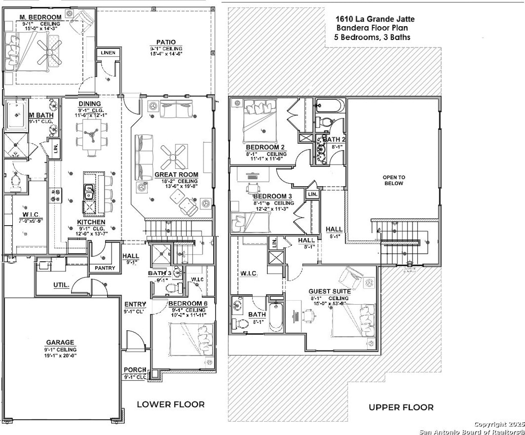 1610 La Grande Jatte, San Antonio, TX 78253 - home floor plan