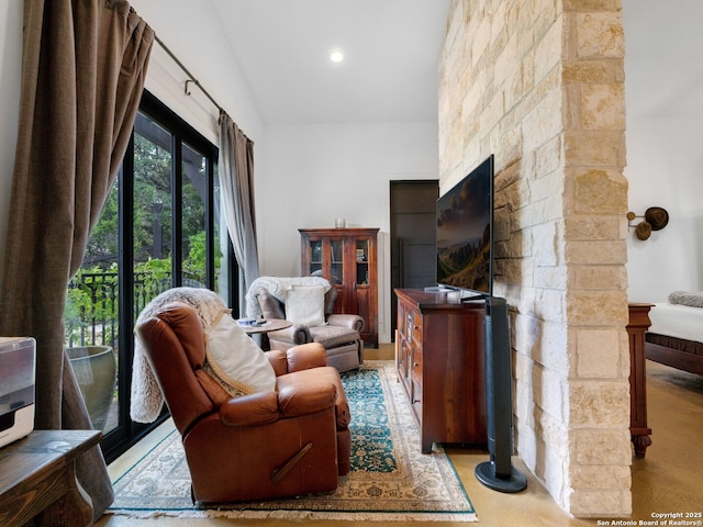 21214 W Tejas Trl, San Antonio, TX 78257 - living area featuring recessed lighting