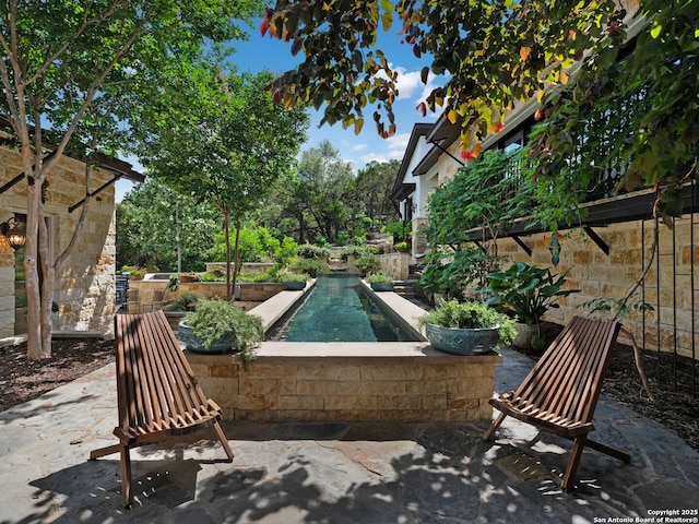 21214 W Tejas Trl, San Antonio, TX 78257 - view of patio