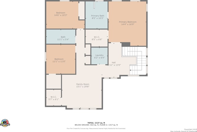 1303 Citlali Sun, San Antonio, TX 78245 - property floor plan