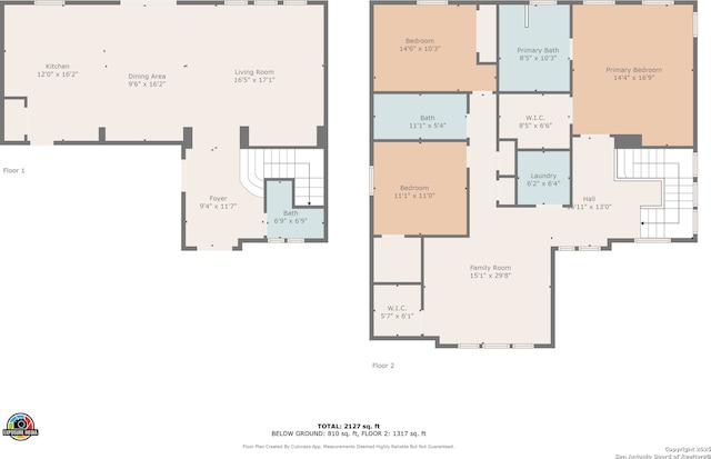 1303 Citlali Sun, San Antonio, TX 78245 - property floor plan